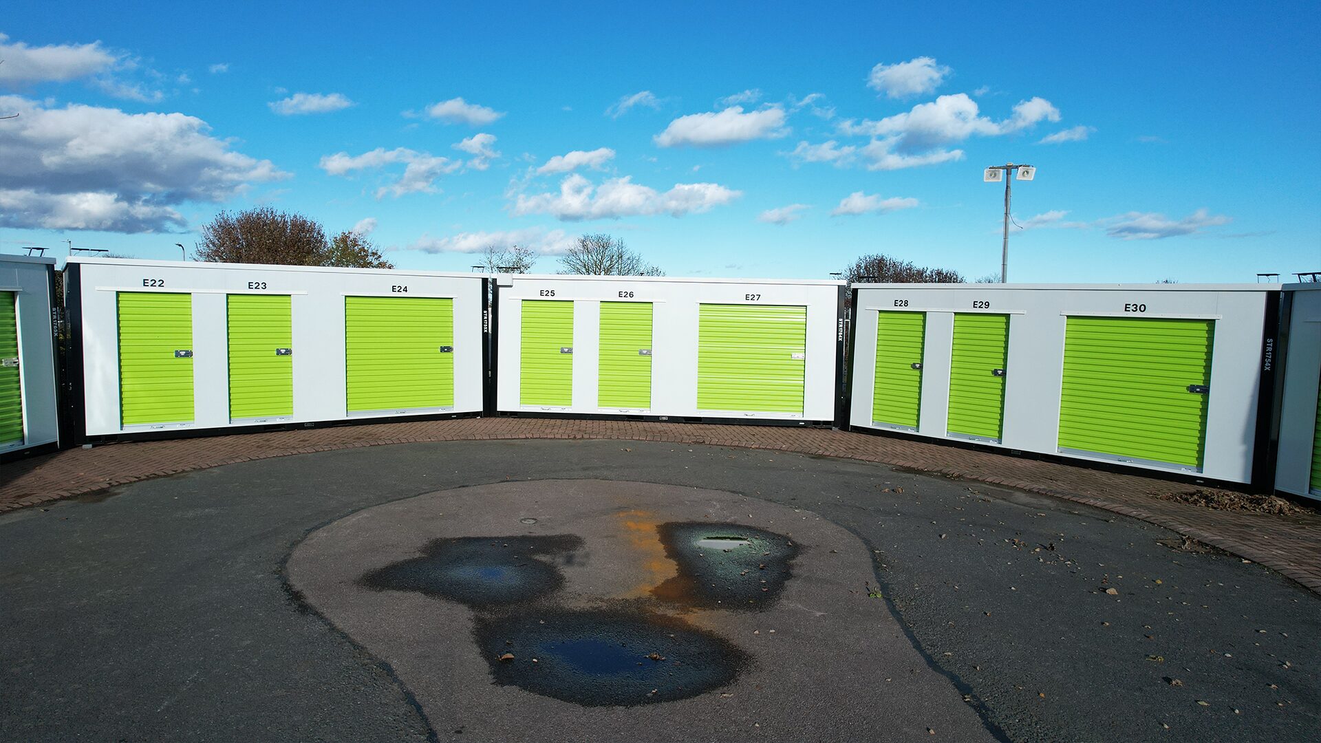 Unità Storage Den sedisto lock accesso intelligente